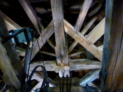 Intérieur du clocher de l'église ND-de-l'Assomption (Champ-le-Duc)