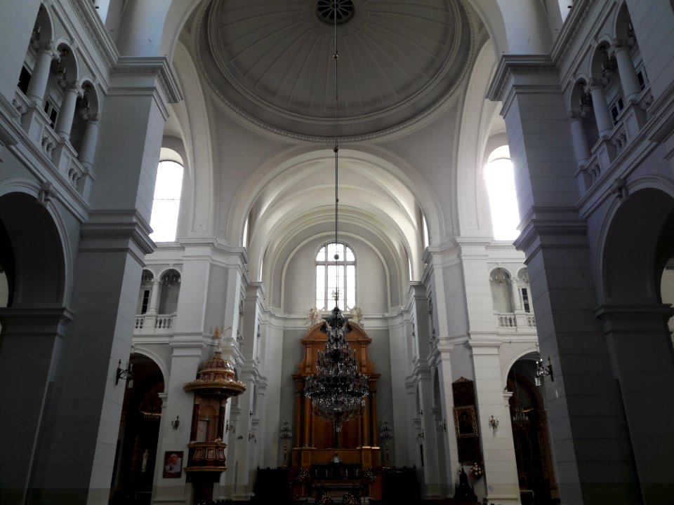 Interior of the Saviour's Church in Warsaw