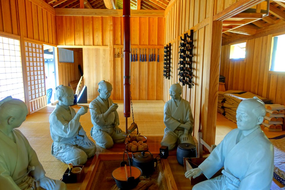 Interior scene - Hakone no Seki (barrier station) - Hakone, Japan - DSC05979