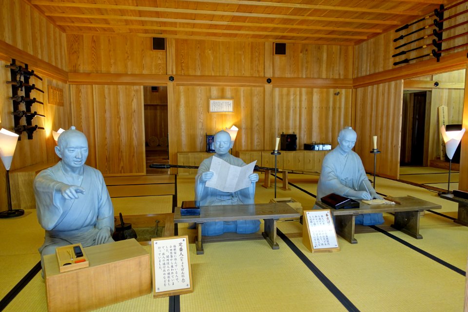 Interior scene - Hakone no Seki (barrier station) - Hakone, Japan - DSC06009