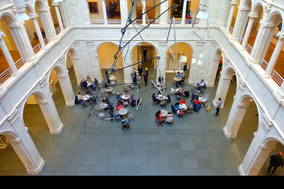 Interior view of the Harvard Art Museums - Harvard University - Cambridge, MA - DSC01822
