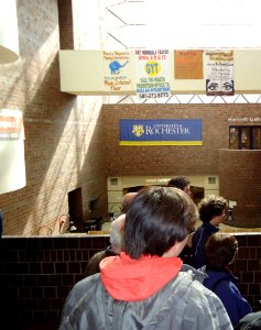 Interior view Wilson Commons at the University of Rochester photo