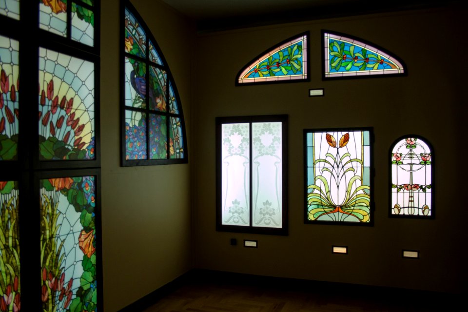 Interior of the Róth Museum