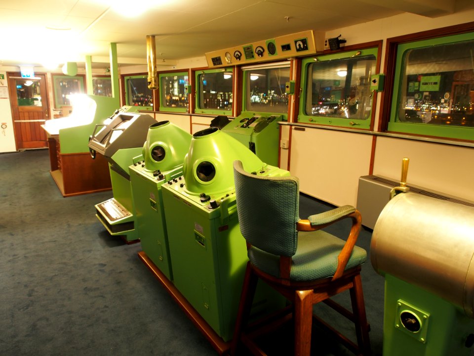 Inside SS Rotterdam, foto Brug, foto 3