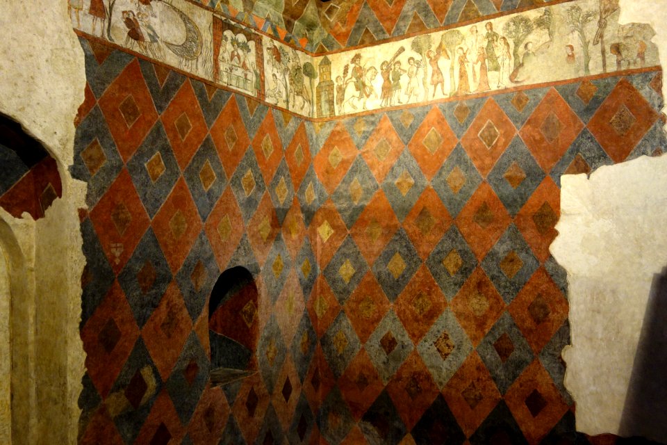 Interior wall decoration - Museo Diocesano (Genoa) - DSC01764