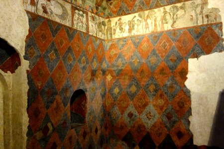 Interior wall decoration - Museo Diocesano (Genoa) - DSC01764