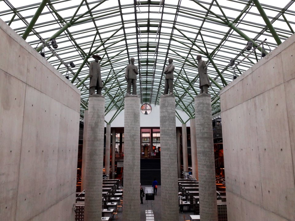 Interior of the University Library in Warsaw