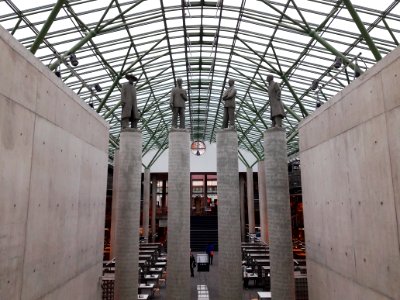 Interior of the University Library in Warsaw
