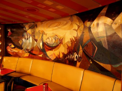 Inside SS Rotterdam, Ambassador Lounge, foto 1