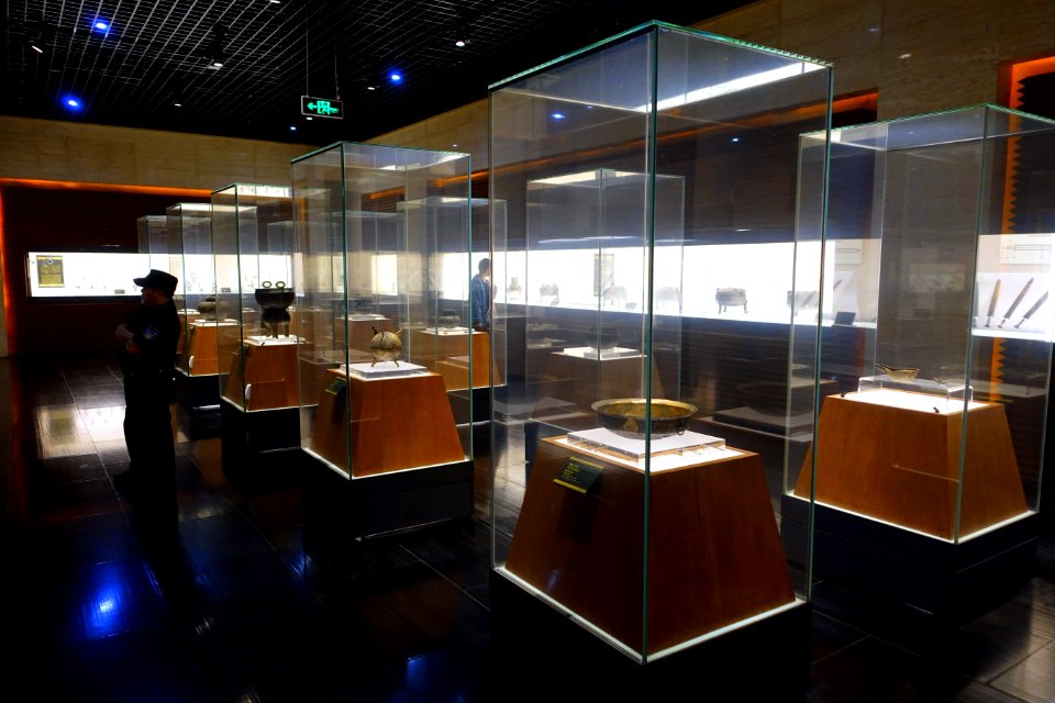 Interior view - Sichuan Provincial Museum - Chengdu, China - DSC04261