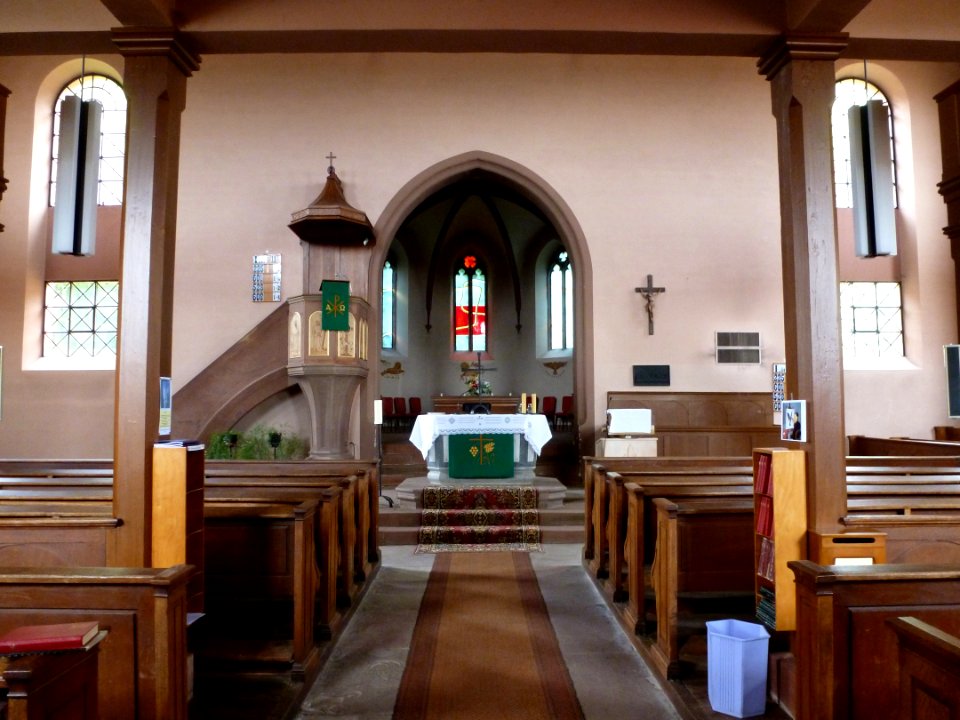 Intérieur de l'église Saint-Michel d'Ernolsheim-lès-Saverne 2