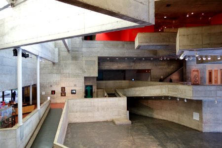 Interior view - Berkeley Art Museum and Pacific Film Archive - DSC03956