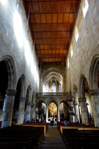 Interior view - Stadtkirche St. Dionys - Esslingen am Neckar, Germany - DSC04095