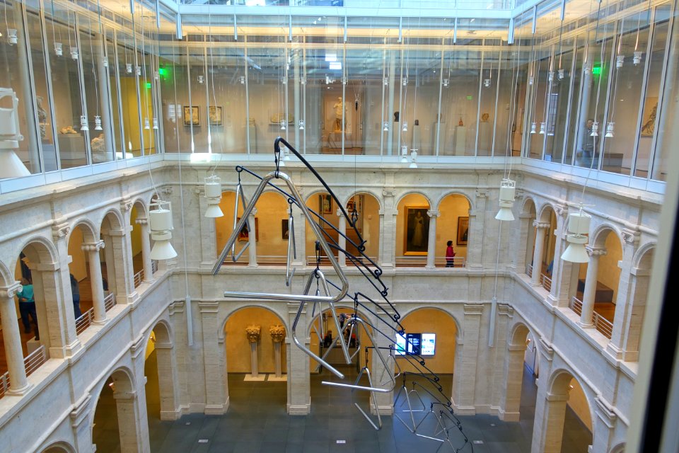 Interior view of the Harvard Art Museums - Harvard University - Cambridge, MA - DSC01785