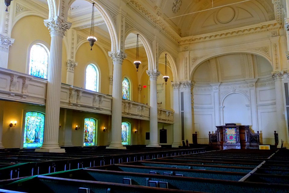 Interior - Arlington Street Church - Boston, Massachusetts - DSC07022