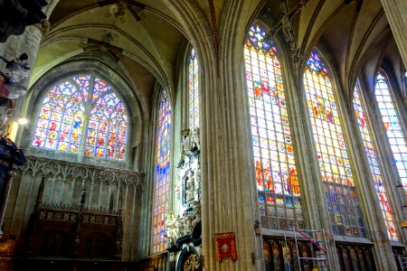 Interior - Église Notre-Dame du Sablon - Brussels, Belgium - DSC08161