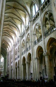 Interior detail of the Cathedral of Noyon 2007-05-06-13