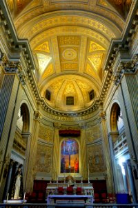 Interior view - Santa Maria in Monserrato degli Spagnoli - Rome, Italy - DSC01704