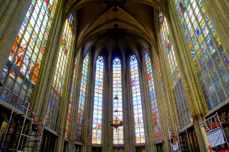 Interior - Église Notre-Dame du Sablon - Brussels, Belgium - DSC08096