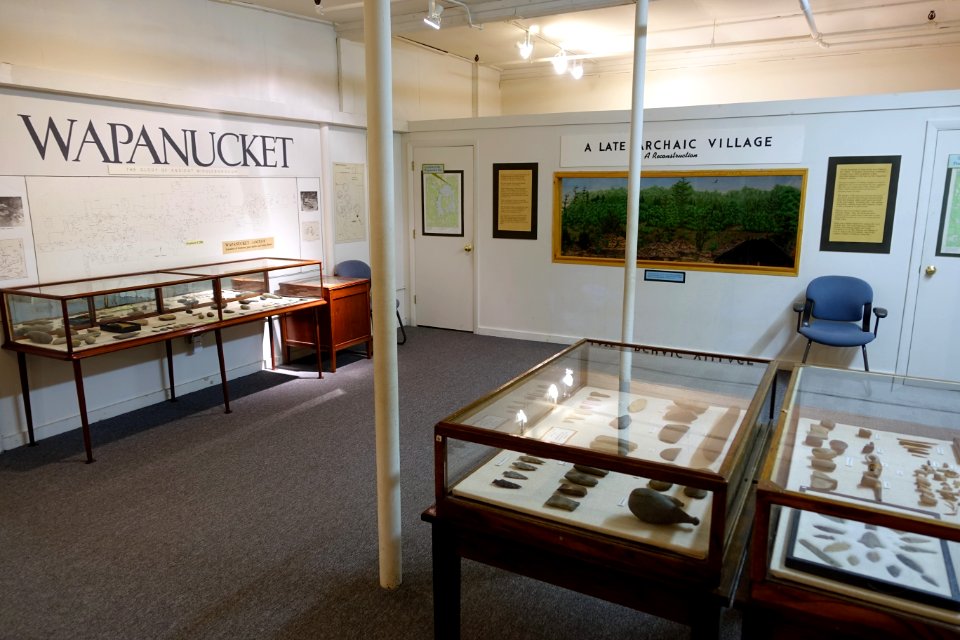 Interior, Wapanucket Room - Robbins Museum - Middleborough, Massachusetts - DSC03677
