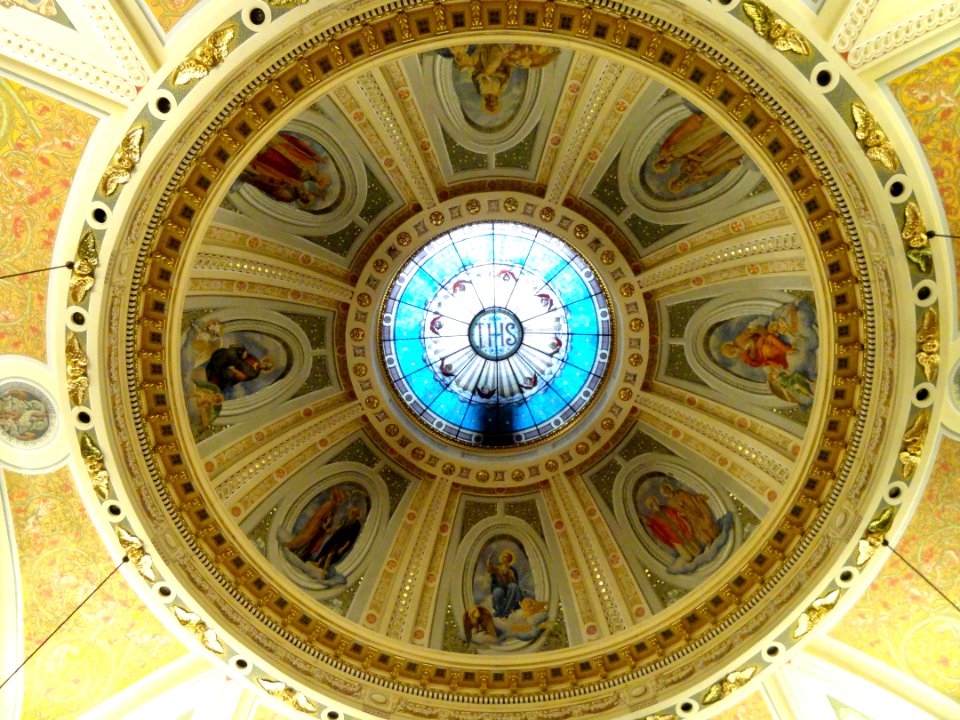 Interior dome - Cathedral Basilica of Saint Joseph, San Jose, California - DSC03764