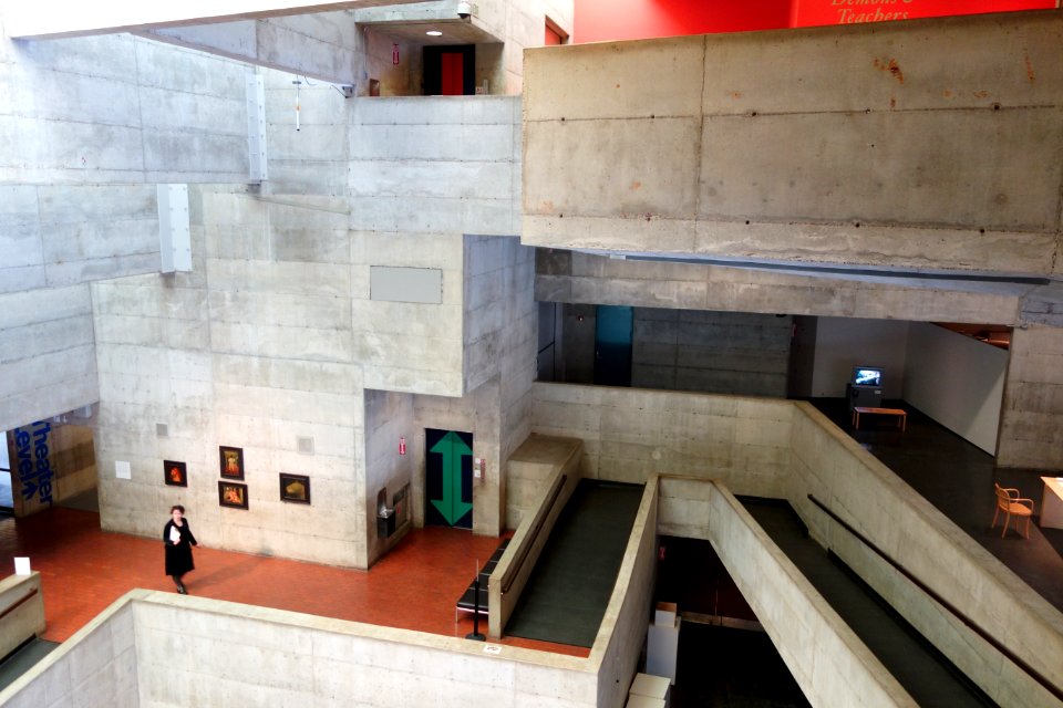 Interior view - Berkeley Art Museum and Pacific Film Archive - DSC03958