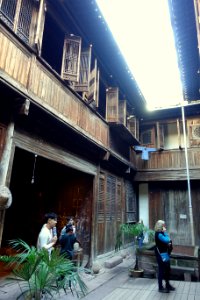 Interior courtyard - Yin Yu Tang House - Peabody Essex Museum - DSC06695