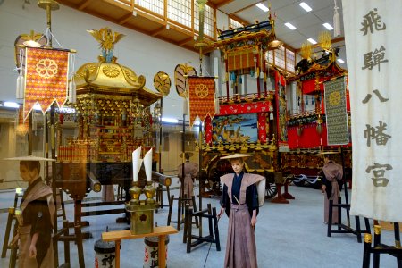 Interior - Takayama Festival Float Exhibition Hall - Takayama, Gifu, Japan - DSC06507