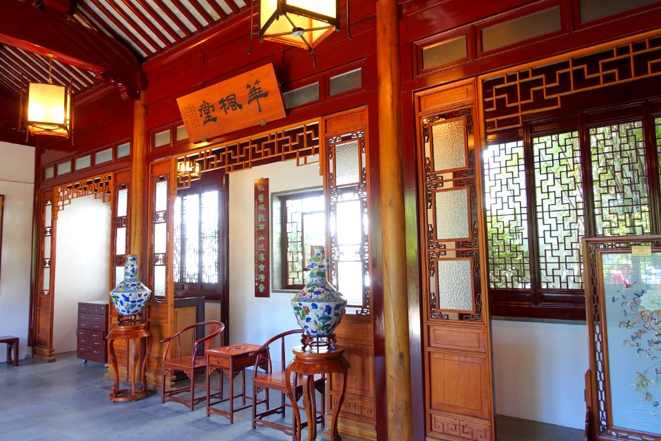 Interior view - Dr. Sun Yat-Sen Classical Chinese Garden - Vancouver, Canada - DSC09781