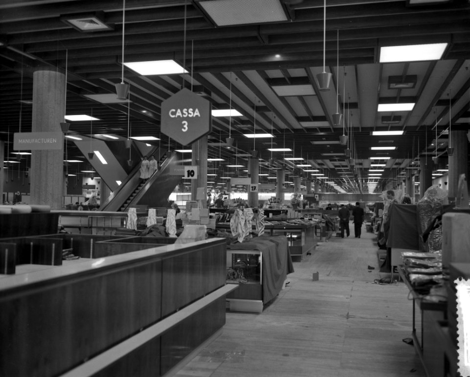 Interieurs De Bijenkorf Rotterdam, Bestanddeelnr 908-4047