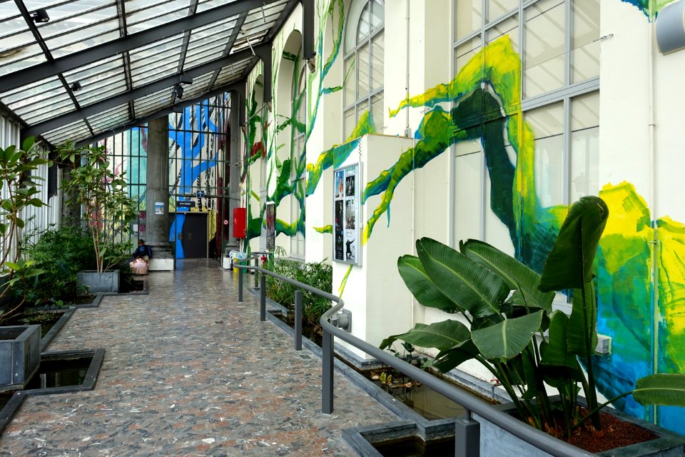 Interior view, Le Botanique - Botanical Garden of Brussels - Brussels, Belgium - DSC06687