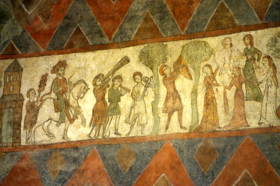 Interior wall decoration - Museo Diocesano (Genoa) - DSC01769
