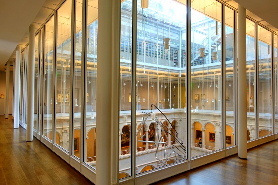Interior view of the Harvard Art Museums - Harvard University - Cambridge, MA - DSC01768