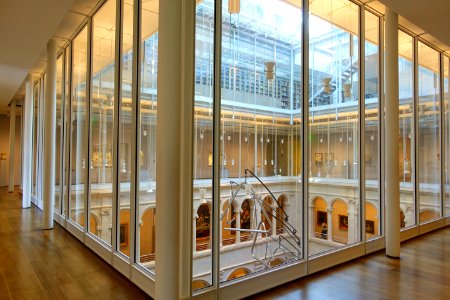 Interior view of the Harvard Art Museums - Harvard University - Cambridge, MA - DSC01768