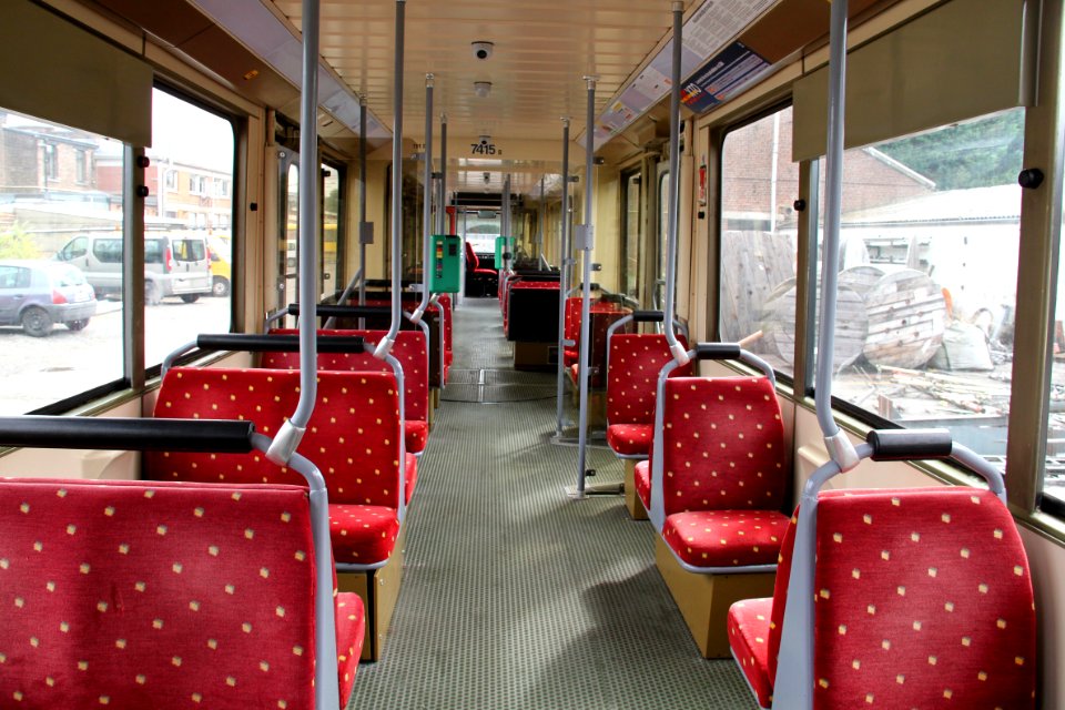 Interieur TEC Metro Leger Charleroi