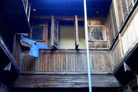Interior courtyard - Yin Yu Tang House - Peabody Essex Museum - DSC06729