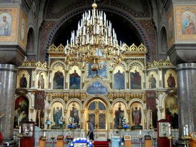 Interior of Uspenski Cathedral - DSC05309