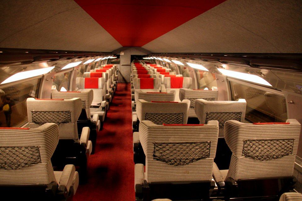 Interieur TGV Duplex 1e klasse