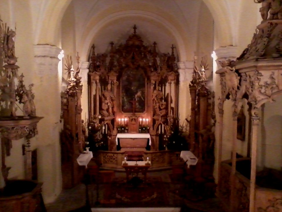 Interiér sv. Havla Poříčí