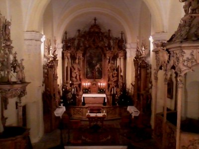 Interiér sv. Havla Poříčí