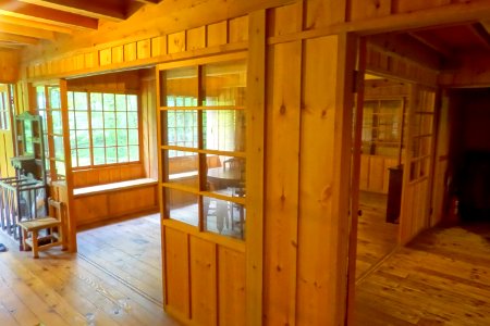 Interior of Shaw house - Karuizawa, Japan - DSC01946