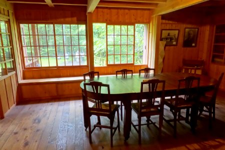 Interior of Shaw house - Karuizawa, Japan - DSC01942