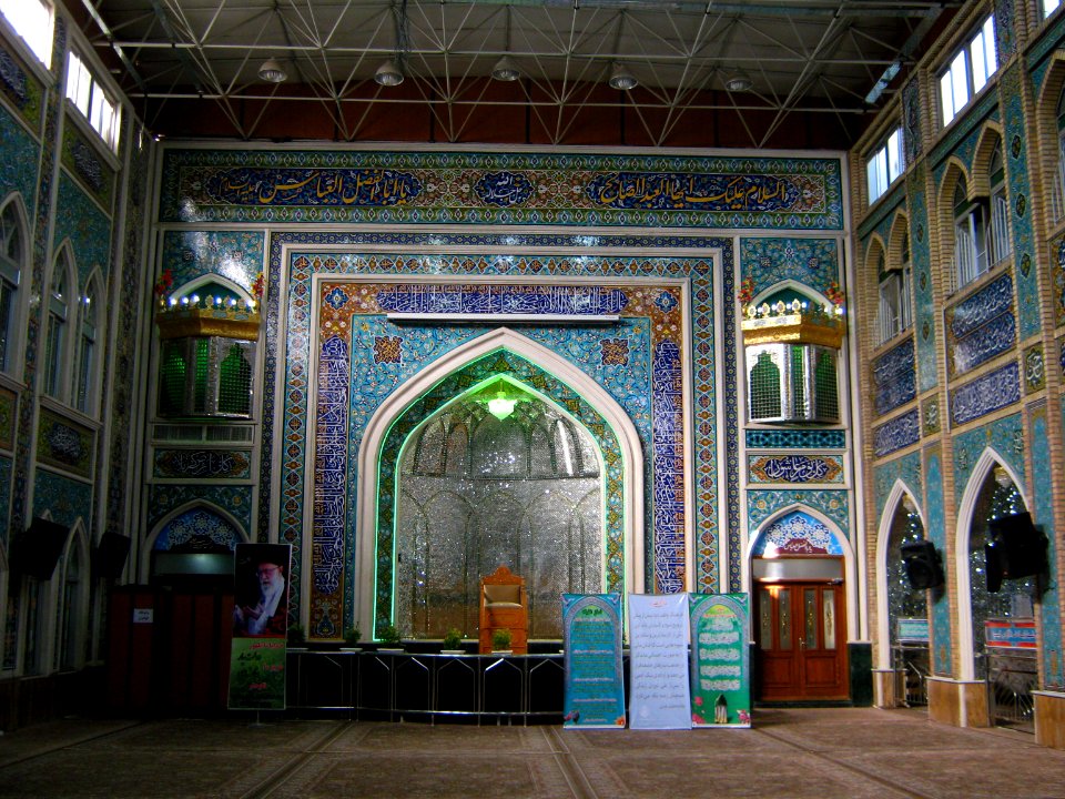 Interior Abulfazli Tekieyeh of Nishapur(Abu al-Fadhli al-Abbas Takiyah Mosque of Nishapur)- tiling 02