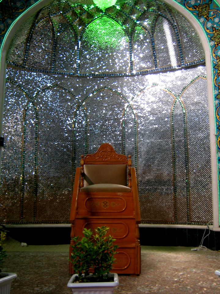 Interior Abulfazli Tekieyeh of Nishapur(Abu al-Fadhli al-Abbas Takiyah Mosque of Nishapur)- Minbar 09