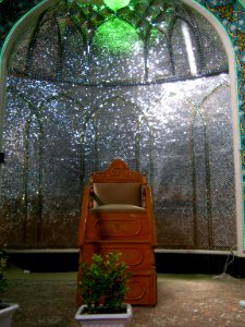 Interior Abulfazli Tekieyeh of Nishapur(Abu al-Fadhli al-Abbas Takiyah Mosque of Nishapur)- Minbar 09