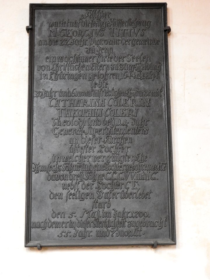 Interior of Stadtkirche St. Michael Jena 02