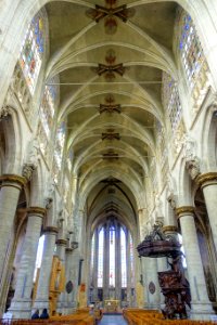 Interior - Église Notre-Dame du Sablon - Brussels, Belgium - DSC08255