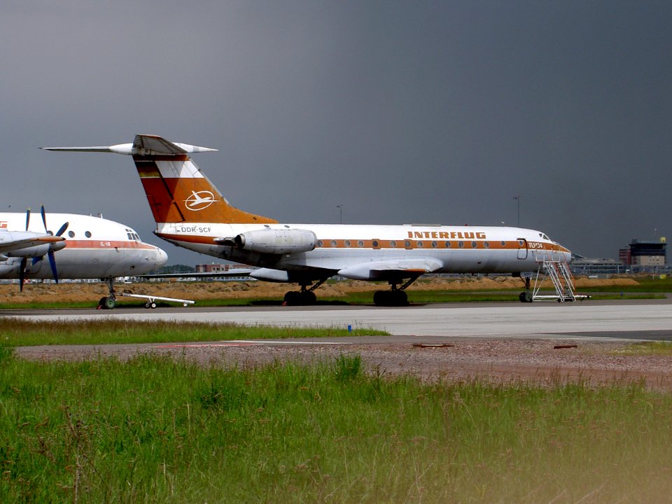 Interflug Tupolev Tu-134 DDR-SCF (cn 9350905) pic2