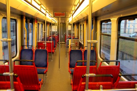 Interieur Sneltram Amstelveen
