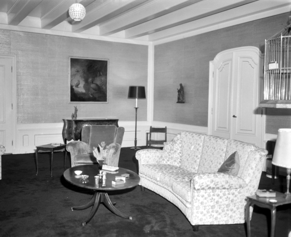 Interieur Slot Drakensteyn . De zitkamer, Bestanddeelnr 914-9947